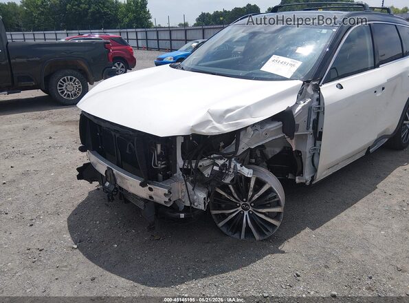 5N1AL1HU1SC357189 2025 INFINITI QX60 White Vista frontal