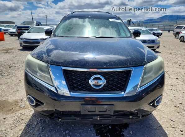 5N1AR2MM0GC606986 2016 NISSAN PATHFINDER Black Դիմացի տեսք