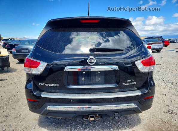 5N1AR2MM0GC606986 2016 NISSAN PATHFINDER Black Հետևի տեսք