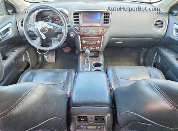 5N1AR2MM0GC606986 2016 NISSAN PATHFINDER Black Առջևի վահանակի տեսք