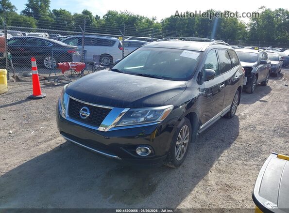 5N1AR2MM0GC622413 2016 NISSAN PATHFINDER Black Передня ліва чверть