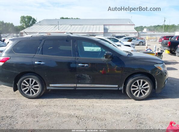 5N1AR2MM0GC622413 2016 NISSAN PATHFINDER Black Вид задньої частини салону