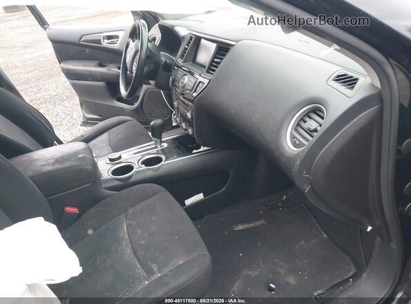 5N1AR2MM1GC603269 2016 NISSAN PATHFINDER Черный Вид салона спереди