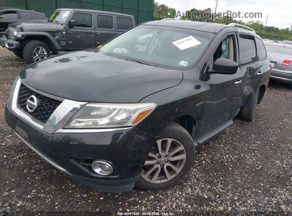 5N1AR2MM1GC603269 2016 NISSAN PATHFINDER Черный Передняя левая четверть