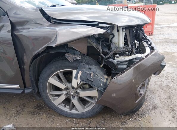 5N1AR2MM1GC605653 2016 NISSAN PATHFINDER Коричневый Вид спереди