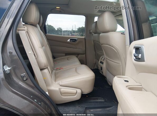 5N1AR2MM1GC605653 2016 NISSAN PATHFINDER Коричневый Вид наклейки с VIN-кодом