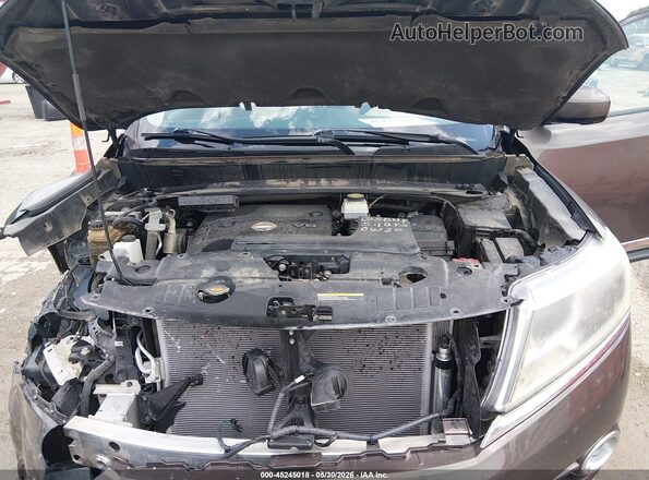 5N1AR2MM1GC605653 2016 NISSAN PATHFINDER Коричневый Вид сзади