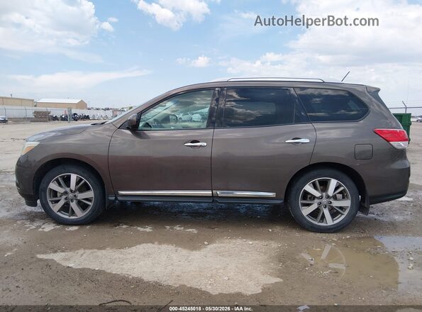 5N1AR2MM1GC605653 2016 NISSAN PATHFINDER Коричневый Панорамный вид салона 360°