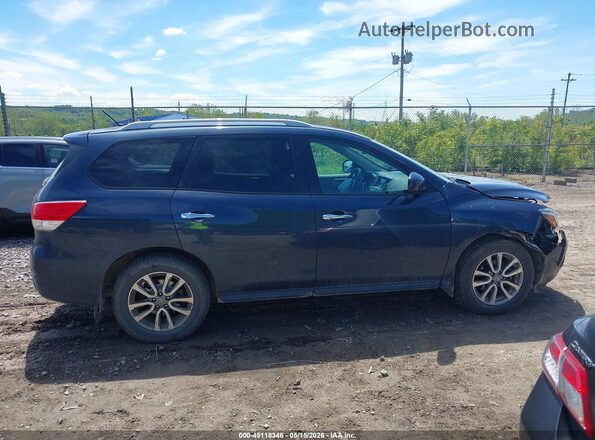 5N1AR2MM1GC614563 2016 NISSAN PATHFINDER Black Rear interior view