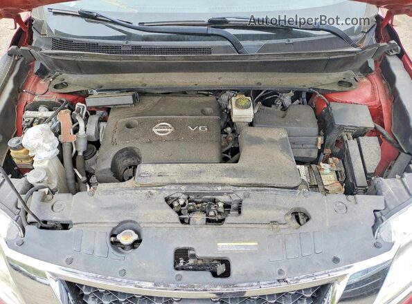 5N1AR2MM3GC639819 2016 NISSAN PATHFINDER Red Вид підкапотного простору