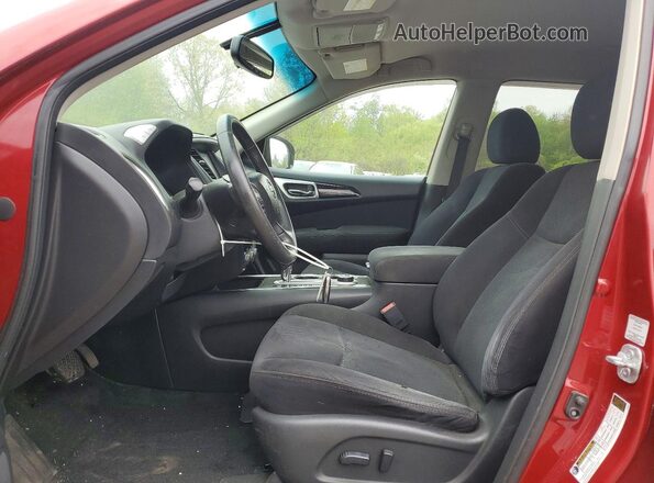5N1AR2MM3GC639819 2016 NISSAN PATHFINDER Red Вид салону спереду