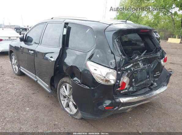 5N1AR2MM5GC624142 2016 NISSAN PATHFINDER Black Դիմացի տեսք