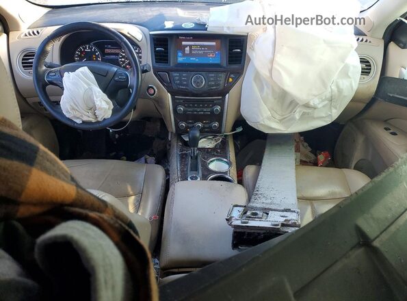 5N1AR2MM5GC652412 2016 NISSAN PATHFINDER Синий Вид панели приборов