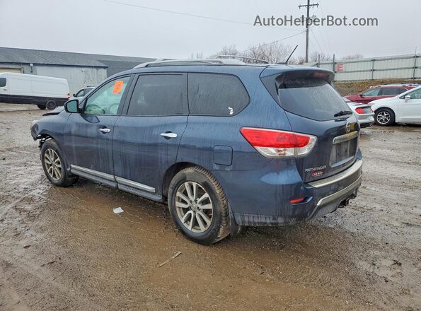 5N1AR2MM5GC652412 2016 NISSAN PATHFINDER Синий Задняя левая четверть