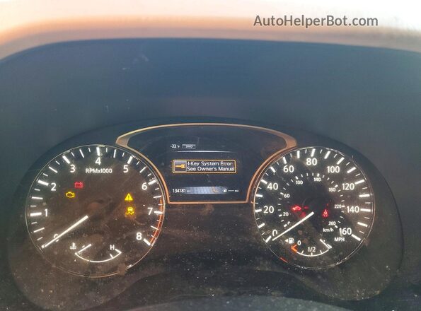 5N1AR2MM5GC652412 2016 NISSAN PATHFINDER Синий Вид щитка приборов