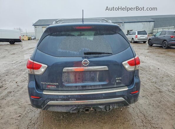 5N1AR2MM5GC652412 2016 NISSAN PATHFINDER Синий Вид сзади