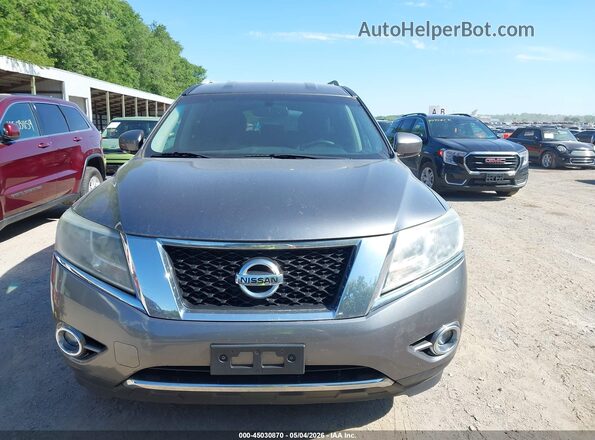 5N1AR2MM8GC622921 2016 NISSAN PATHFINDER Gray Vista del cuadro de instrumentos