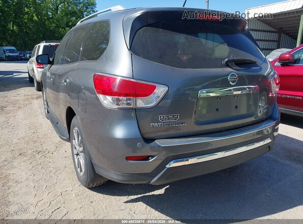 5N1AR2MM8GC622921 2016 NISSAN PATHFINDER Gray Trasero izquierdo