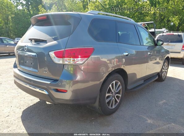 5N1AR2MM8GC622921 2016 NISSAN PATHFINDER Gray Trasero derecho