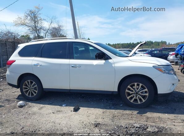 5N1AR2MM8GC656342 2016 NISSAN PATHFINDER White Вид задньої частини салону