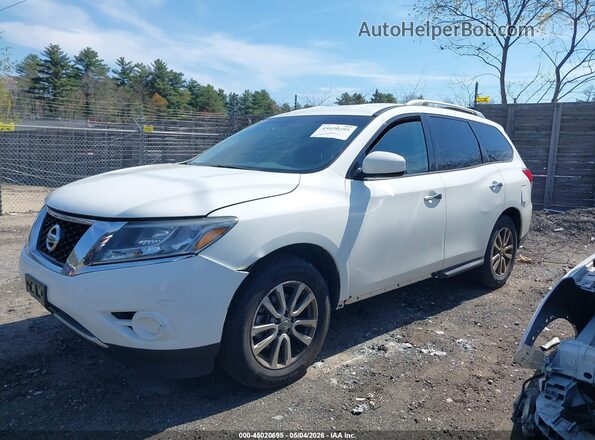 5N1AR2MM8GC656342 2016 NISSAN PATHFINDER White Передня ліва чверть
