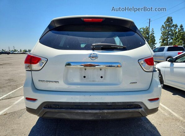 5N1AR2MM9GC633135 2016 NISSAN PATHFINDER White Vista trasera