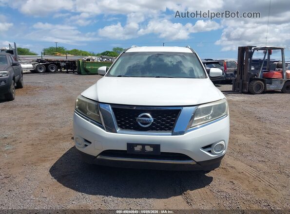 5N1AR2MM9GC642403 2016 NISSAN PATHFINDER White Widok zestawu wskaźników