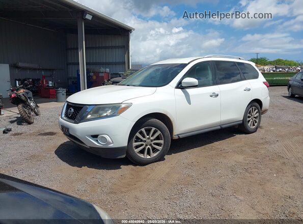 5N1AR2MM9GC642403 2016 NISSAN PATHFINDER White Przód lewy