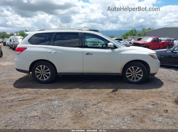 5N1AR2MM9GC642403 2016 NISSAN PATHFINDER White Widok wnętrza z tyłu