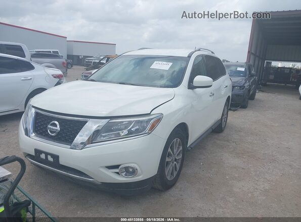 5N1AR2MN0GC604079 2016 NISSAN PATHFINDER White Front left