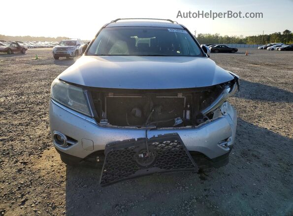 5N1AR2MN3GC610751 2016 NISSAN PATHFINDER Silver Вид спереду