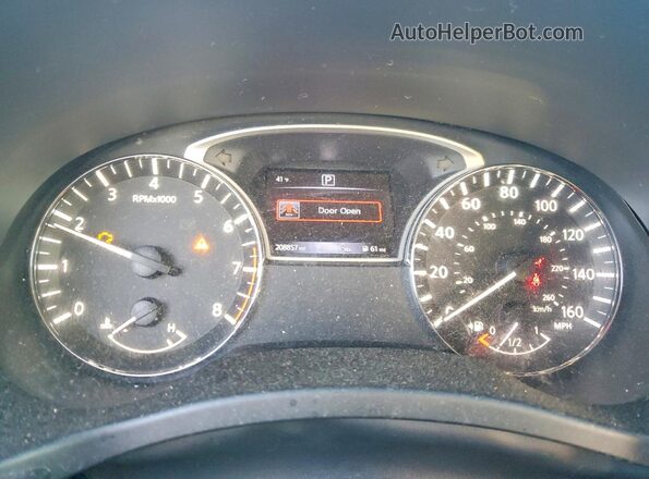 5N1AR2MN3GC610751 2016 NISSAN PATHFINDER Silver Вид щитка приладів