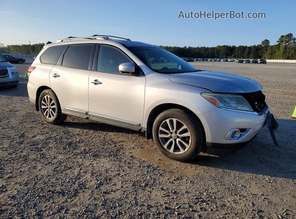 5N1AR2MN3GC610751 2016 NISSAN PATHFINDER Silver Передня права чверть