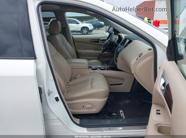 5N1AR2MN4GC626392 2016 NISSAN PATHFINDER White Вид салону спереду