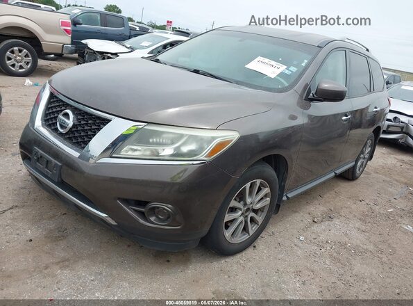 5N1AR2MN7GC664067 2016 NISSAN PATHFINDER Brown 