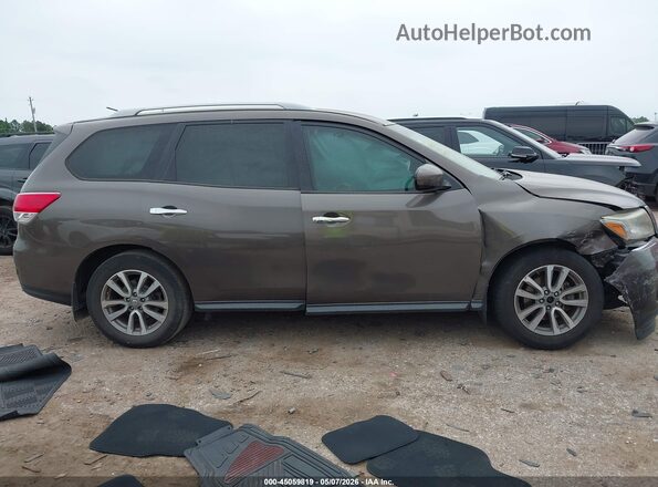 5N1AR2MN7GC664067 2016 NISSAN PATHFINDER Brown 