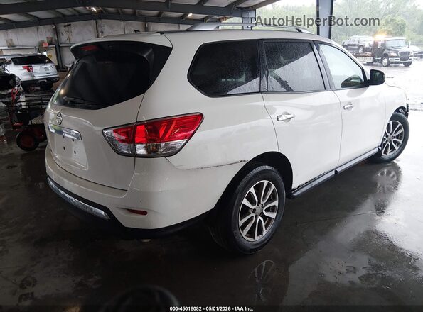 5N1AR2MNXGC605448 2016 NISSAN PATHFINDER White Tył prawy