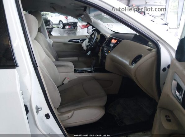 5N1AR2MNXGC605448 2016 NISSAN PATHFINDER White Widok wnętrza z przodu