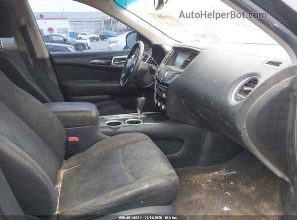 5N1AR2MNXGC637753 2016 NISSAN PATHFINDER Black Front interior view