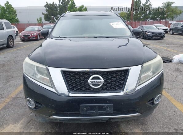 5N1AR2MNXGC637753 2016 NISSAN PATHFINDER Black Rear interior view