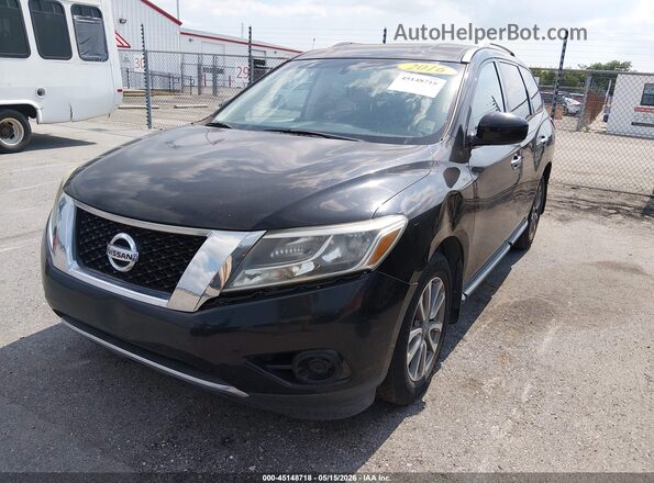 5N1AR2MNXGC662586 2016 NISSAN PATHFINDER Black Przód lewy