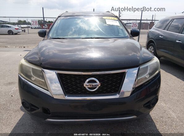 5N1AR2MNXGC662586 2016 NISSAN PATHFINDER Black Widok z przodu