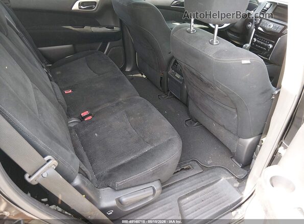 5N1AR2MNXGC662586 2016 NISSAN PATHFINDER Black Widok naklejki z numerem VIN