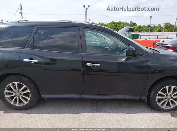 5N1AR2MNXGC662586 2016 NISSAN PATHFINDER Black Widok wnętrza z tyłu