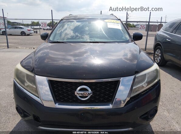 5N1AR2MNXGC662586 2016 NISSAN PATHFINDER Black Widok zestawu wskaźników