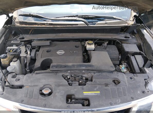5N1AR2MNXGC662586 2016 NISSAN PATHFINDER Black Widok z tyłu