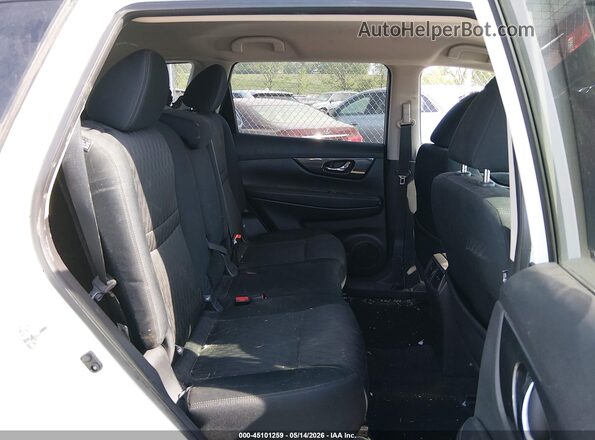 5N1AT2MM2HC833793 2017 NISSAN ROGUE White VIN sticker view