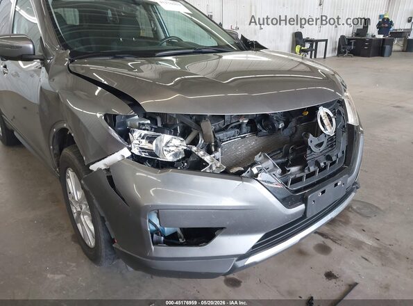 5N1AT2MM9HC747591 2017 NISSAN ROGUE Gray Դիմացի տեսք