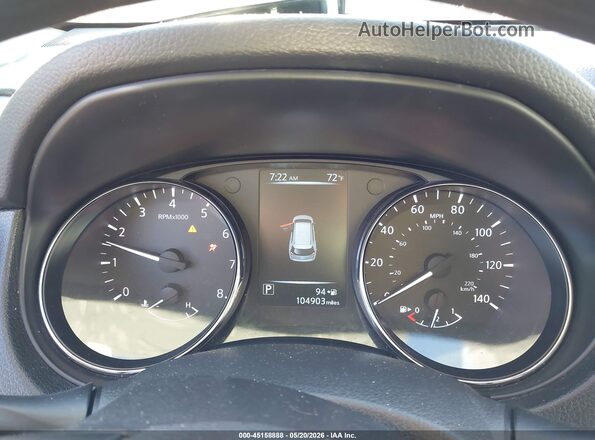 5N1AT2MN4HC736698 2017 NISSAN ROGUE White უკანა სავარძლების ხედი