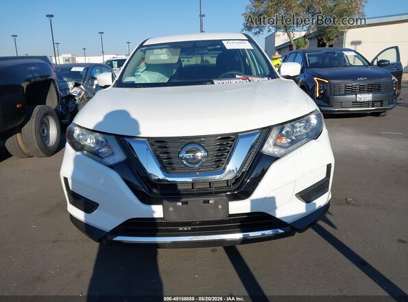 5N1AT2MN4HC736698 2017 NISSAN ROGUE White ხელსაწყოთა პანელის ხედი